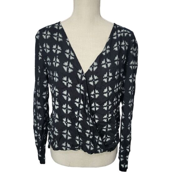 Velvet by graham and spencer wrap blouse - Picture 1 of 9